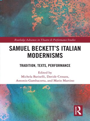 cover image of Samuel Beckett's Italian Modernisms
